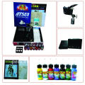 Professional Tattoo Kit LCD Power 1 Machines Guns 1 Grips Needles Machine Ink Supply